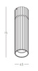 CEILING MOVABLE SPOT LED 7W WHITE (S121 Zambelis) - Zambelis