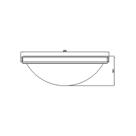 Plafon Collier (HK-COLLIER-F-M) - Elstead Lighting