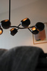 Lampa wisząca Edgar  8L Black (108852) Markslojd
