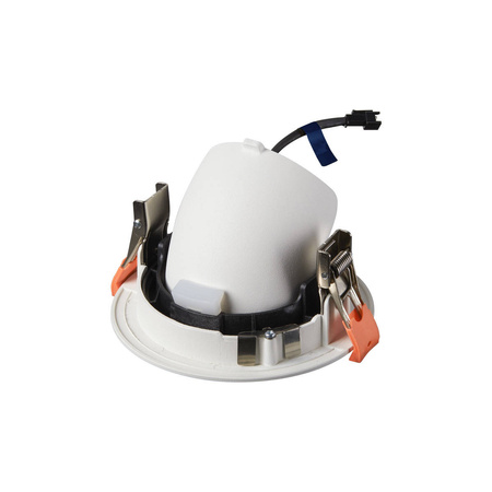 NUMINOS® GIMBLE M, oprawa sufitowa wpuszczana czarna/chromowana, 4000 K 55° (1005965) - SLV