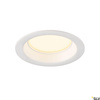 DOWNLIGHT V 100, lekko wpuszczana osłona biała (1007478) - SLV
