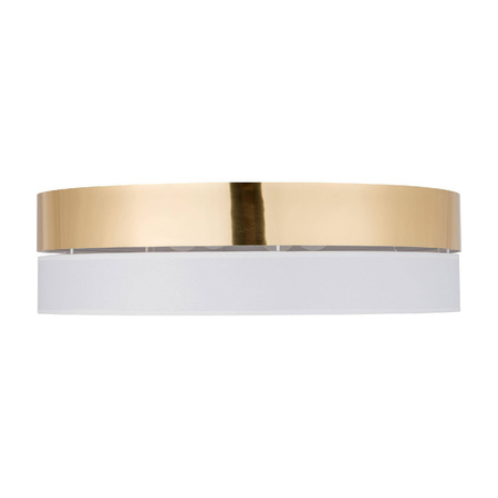 Plafon HILTON biało-złoty  Ø 60 (4773) - TK Lighting