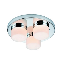 Lampa sufitowa Pure 3lt flush IP44 28W (34200) - Saxby