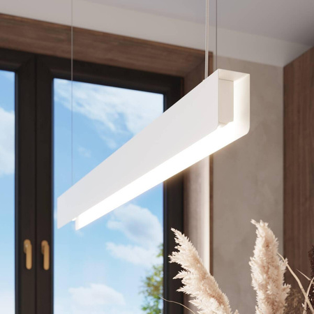 Nowoczesna lampa wisząca do kuchni SPARK biała (SL.1394) - Sollux Lighting
