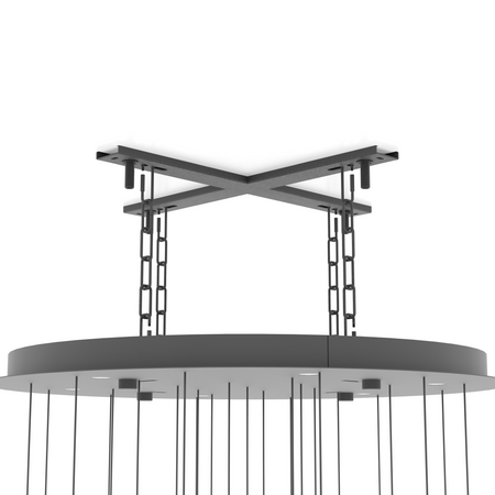 Lampa wisząca SARDENARA czarna (390209) - EGLO