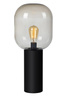 Lampa stołowa BROOKLYN Table 1L 56cm Black/Smoke