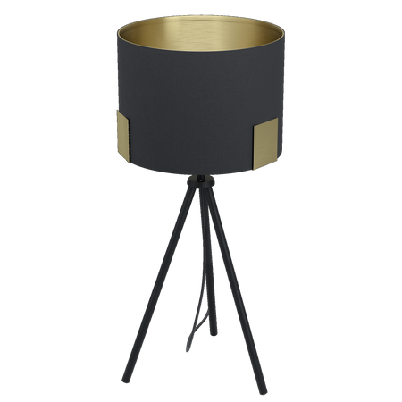 Lampa Stołowa TORTOLA 1 czarna (39965) - EGLO