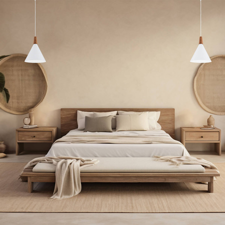 Wisząca lampa w stylu skandynawskim KEGEL M (8630) - Argon