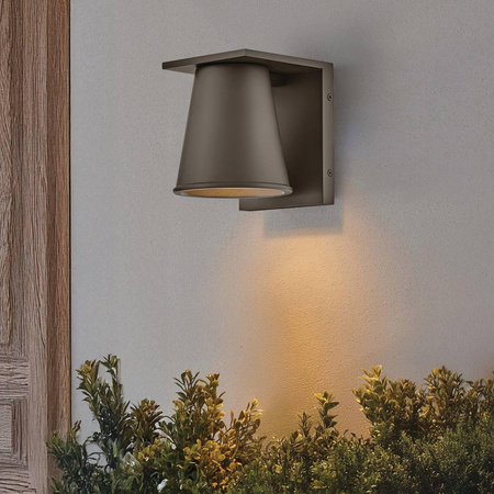 Latarnia naścienna Hans - 1 źródło światła - Architektoniczny brąz (HK-HANS-S-ABZ) - Elstead Lighting
