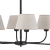 Żyrandol CHICAGO LINEN 6 PŁ (3999) - TK Lighting