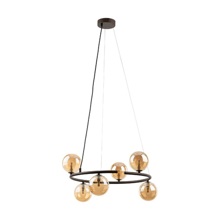 Lampa wisząca ANABELLE BROWN 6 (6571) - TK Lighting