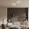 CEILING LED LIGHT 36W 3000K METAL-ACRYLIC GOLD MATT (23093 Zambelis) - Zambelis