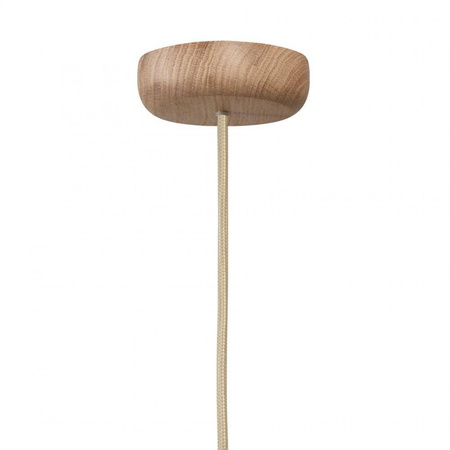 Lampa wisząca ALUR WOOD S kolor Drewno (11146119) - KASPA