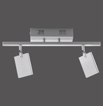 PURE MIRA LAMPA SUFITOWA ALUMINIUM (6354-95) - Paul Neuhaus