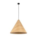Drewniana lampa wisząca  SOLIS WOOD DĄB JASNY (10597) - TK Lighting