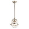 Lampa wisząca/ Plafon Triocent - 1 źródło światła - Polerowany nikiel (QN-TRIOCENT-P-PN) - Quintiesse