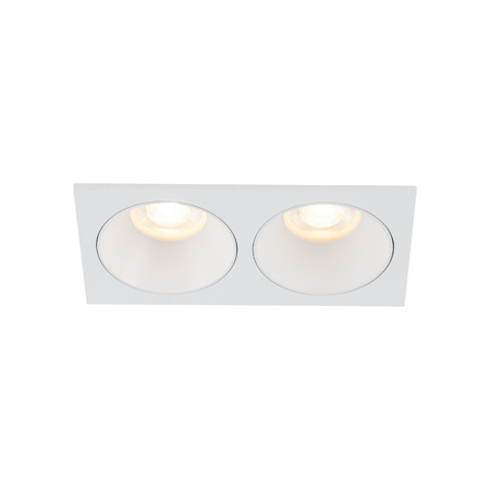 Lampa wpuszczana PRISMA DUO WHITE 2 XGU10 (10580) - TK Lighting