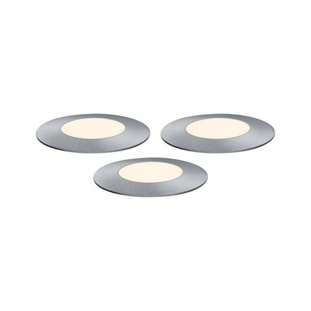 Zestaw 3 lamp wodoodpornych z przedłużaczem Outdoor Plug and Shine Floor Mini 3x2,5W 24V (PL93949) - Paulmann / IP65