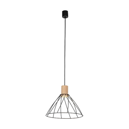 Lampa wisząca MODESTO WOOD SOSNA Ø 30 cm (10156) - TK Lighting