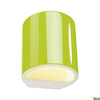PLASTRA 104, lampa ścienna, QT14, okrągła, biały gips, QT14, maks. 42 W (148016) - SLV