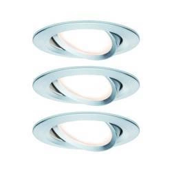 Zestaw Oprawa wbudowana Nova Coin ruchoma LED 3x6,5W 2700K 230V Aluminium (PL93451) - PAULMANN