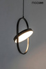 MOOSEE lampa wisząca SPINNER 19 czarna (MSE010100314) - Moosee