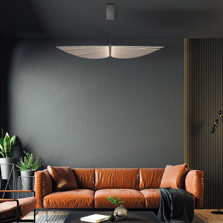 Żyrandol Seraph - Matowa czerń (QN-SERAPH-LP-L-BLK) - Quintiesse