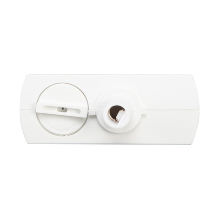 Złączka Track Biały Do Lampy Wiszącej 1-Obwodowy (ML2128) - Milagro