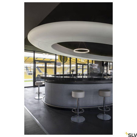 ONE 80 PD DALI UP/DOWN, wewnętrzna oprawa wisząca LED, biała, przełącznik CCT 3000/4000 K (1004764) - SLV