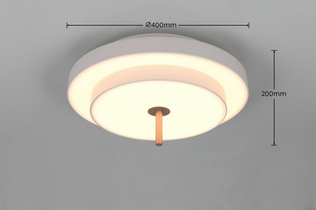 Ozdobny plafon KEATON (640210176) - Trio