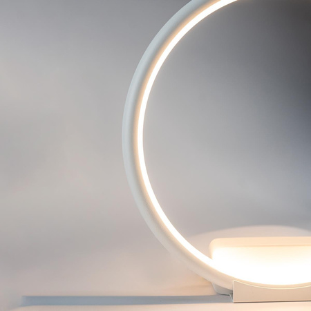 Kinkiet Ledowe Okręgi No.1 3k biały (LA073/W_in_3k_white) - ALTAVOLA DESIGN