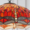 Lampa Wisząca Dragonfly flame (64082) Tiffany
