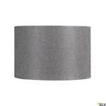 FENDA, abażur, okrągły, szary, 30 cm (1004774) - SLV