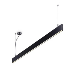 Lampa wisząca LINUS Czarny (LINUS_SP_3000K_BK) - Ideal Lux