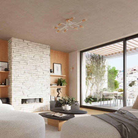 Żyrandol TIMBO 4 biały (SL.1665) - Sollux Lighting