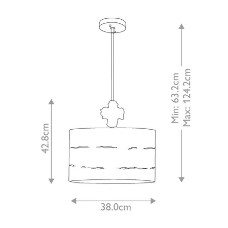 Lampa wisząca  Fragment (FB-FRAGMENT-G-PL) - Elstead Lighting
