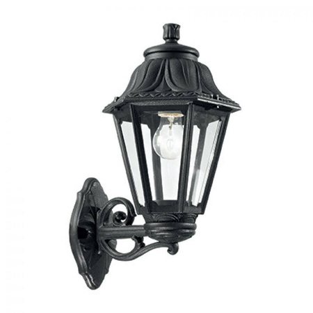 Kinkiet zewnętrzny  ANNA AP1 Duży czarny (101491) Ideal Lux