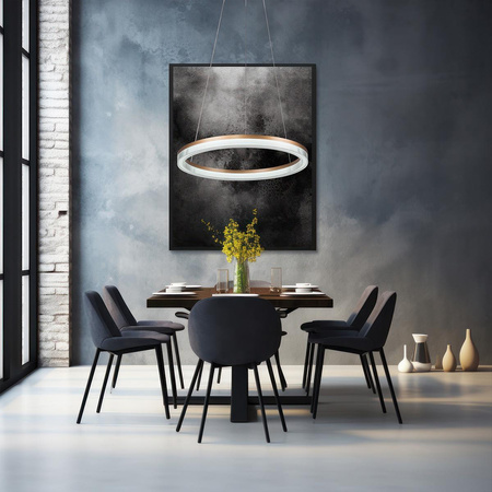 Lampa wisząca Midway Cristal mała (LP-033/1P S GD Cristal Triangle) - Light Prestige