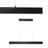lampa wisząca PIERCE BLACK 18W LED (ML6473) - Milagro