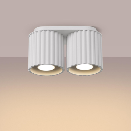 Plafon AURA 2 biały GU10 (SL.1780) - Sollux Lighting
