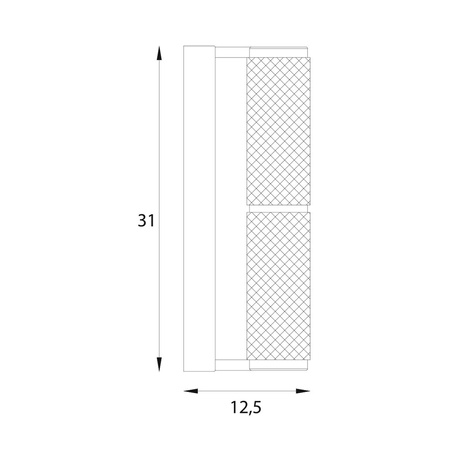 MAXLIGHT W0422 KINKIET LOVE 14W