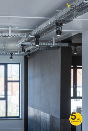 SPOT 79 230V ścienna/sufitowa, czarna, GU10, max. 50W