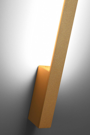 Kinkiet LAHTI L złoty LED 4000K (TH.199) - Thoro Lighting