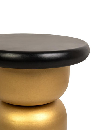 MaMaison stolik LEONARDO czarny / złoty (MM001501100330) - MaMaison