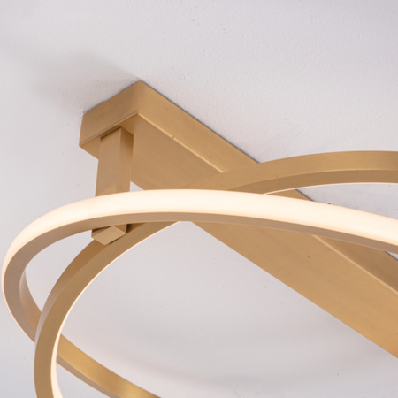 CEILING LIGHT 56W 3000K ALUMINIUM COLD ΜΑΤΤ (22018 Zambelis) - Zambelis