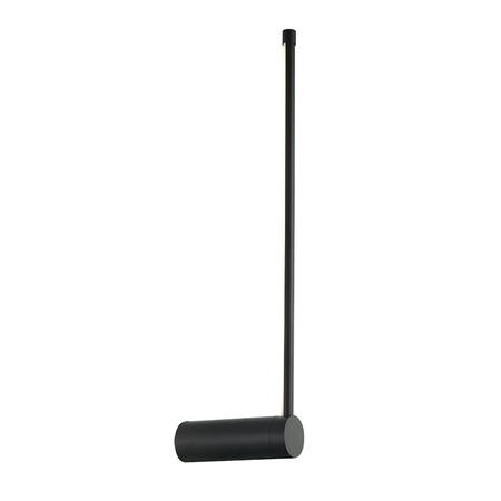 LED WALL LAMP 12W 3000K ALUMINIUM & PC BLACK (20114 Zambelis) - Zambelis