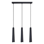 Lampa wisząca PRYSM 3L czarna (SL.1402) - Sollux Lighting