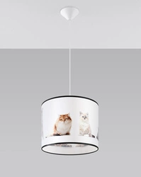 Lampa wisząca do pokoju dziecka wzór KOTY 30 (SL.1420) - Sollux Lighting