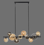 POPSICLE LAMPA WISZĄCA SMOKY/BURSZTYN (2583-18) - Paul Neuhaus