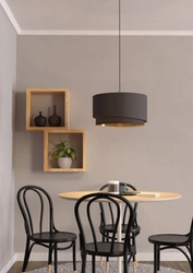 Lampa wisząca MANDERLINE czarna (39929) - EGLO